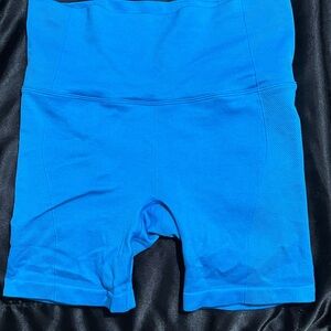 Blue Women's biker Shorts